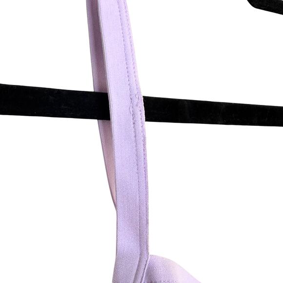 Smoothez by Aerie Sleeveless Sheer Mesh Bodysuit Size XXL Violet Flurry Ombre - Picture 2 of 9